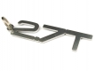 2,7T Schlüsselanhänger Emblem aus Edelstahl