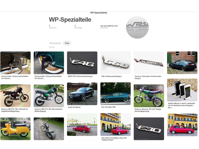 WP Spezialteile Shop
